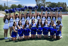 PHOTO: San Marino High School Cheer, Summer 2023 pre-season.