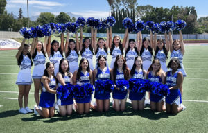 PHOTO: San Marino High School Cheer, Summer 2023 pre-season.