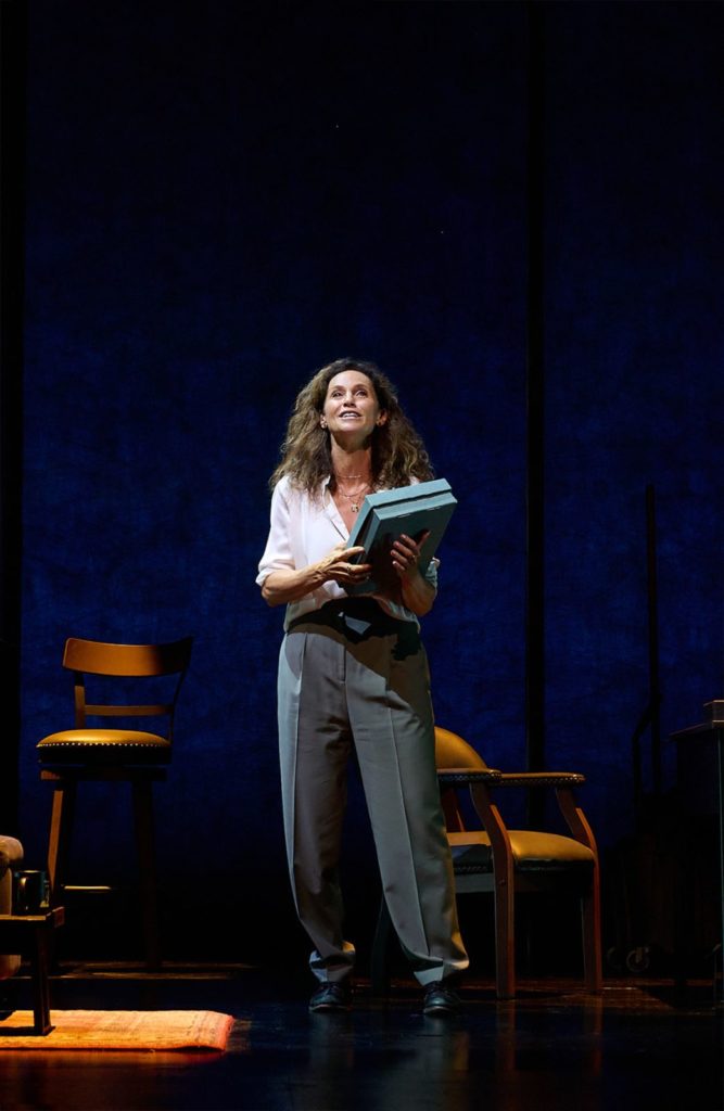 PHOTO: Mike Palma | San Marino Weekly | Amy Brenneman stars in The Sound Inside on stage at Pasadena Playhouse.