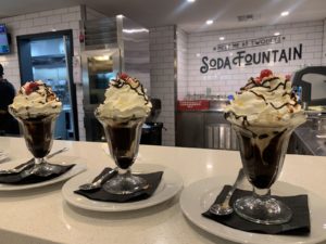 PHOTO: provided by Twohey's | San Marino Weekly | Twohey's famous sundaes served at the soda fountain.
