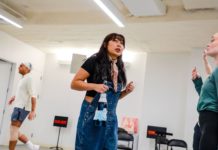 PHOTO: provided by Center Theatre Group | San Marino Weekly | Amaya Braganza in rehearsals for Hadestown.