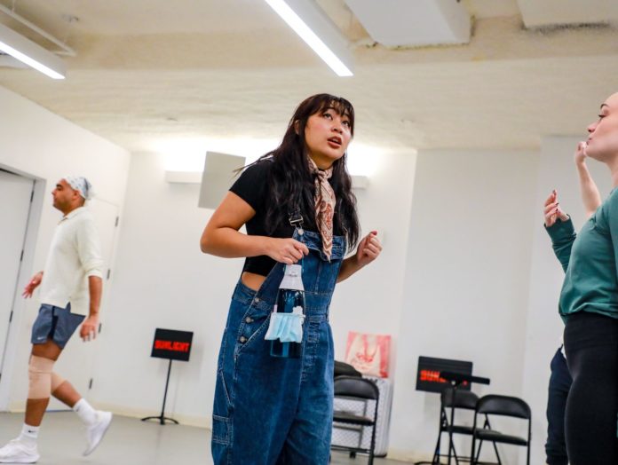 PHOTO: provided by Center Theatre Group | San Marino Weekly | Amaya Braganza in rehearsals for Hadestown.
