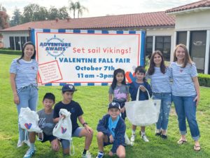 PHOTO: provided by Valentine Fall Fair Committee | San Marino Weekly | Front: Keegan Sutantyo, Nicholas Kokoris, Wilder Scalise Back: Kim Sutantyo (Co-Chair), Kendall Sutantyo, Theodore Kokoris, Carolina Kokoris (Creative Director), Blair Kokoris (Co-Chair)