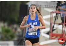 PHOTO: Dan Giddings | San Marino Weekly | SMHS Cross Country athlete Kayla Giddings.