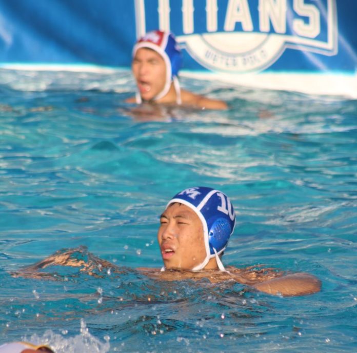 PHOTO; Mitch Lehman | San Marino Weekly | Howard Huang scored multiple goals for the Titans in their win over Temple City.