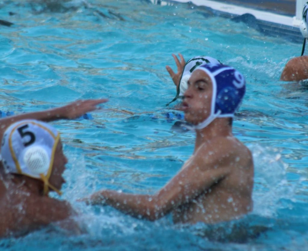 PHOTO: Mitch Lehman | San Marino Weekly | Goalie Thomas Zhou held Temple City to 3 goals as the Titans defeated the Rams. 