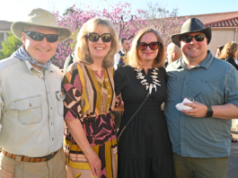 San Marino Weekly | Villa Esperanza Gala 2024 Photo by Villa | (L-R) Bob Musselman, Sue McGuirl, Marcie Robinson, Barry Robinson