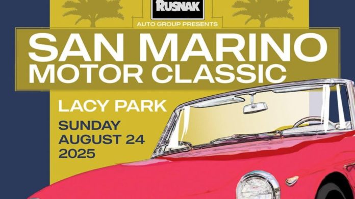PHOTO: San Marino Motor Classic | San Marino Weekly | San Marino Motor Classic 2025 Returns to Lacy Park with World-Class Cars, Gala, and Art
