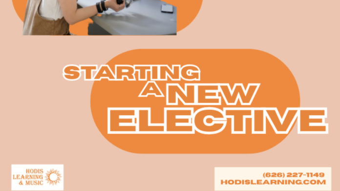 PHOTO: Hodis Learning & Music | San Marino Weekly | Starting a new elective