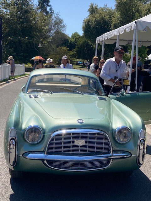 PHOTO: San Marino Motor Classic | San Marino Weekly | Best-in-Show 1952 Chrysler Ghia