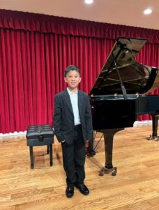 PHOTO: SMUSD | San Marino Weekly | Isaiah Yao, Huntington 6th Grader, Award of Excellence: 'The Echo of My Heritage'