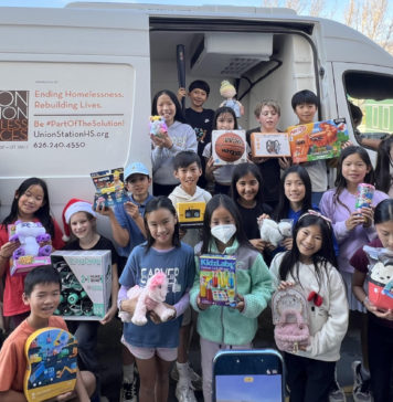 PHOTO: SMUSD | San Marino Weekly | Carver Elementary Students Donate Over $19,000 in Toys and Books to Union Station Shelter