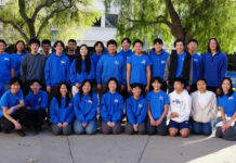 PHOTO: Sean Trisnadi | Titanium Robotics | San Marino Weekly | San Marino Robotics team poses for the 2026 “REBUILT” Competition Season.